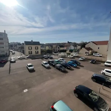 Grand Studio Centre-ville Gare Parking 2pers Труа